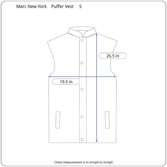 Marc New York Women's Black Puffer Vest Belted Sleeveless S Winter Urban Chic - Picture 2 of 10